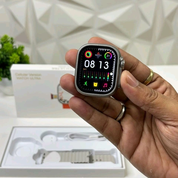 HONEYCOMB ULTRA S12 – SMARTWATCH (Model CDS9) | Dual Camera + 4G SIM + Dynamic Island Display