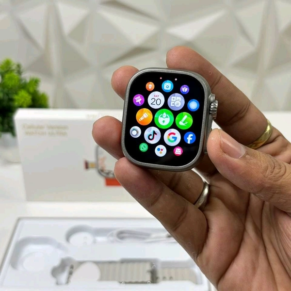 HONEYCOMB ULTRA S12 – SMARTWATCH (Model CDS9) | Dual Camera + 4G SIM + Dynamic Island Display
