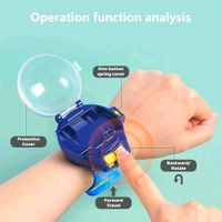 Watch Remote Control Car – 2-in-1 Smart Wrist Watch Car Toy for Kids (Rechargeable)