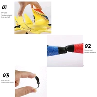 Foam Fighter SU-27 Smart Gyroscope RC Plane – Fly Like a Pro! (Pack of 1 / Multicolore)