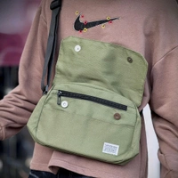 Minimal Street Sling Bag – Everyday Style, Maximum Comfort - Olive Green