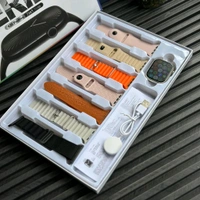 S30 Pro Max 49mm Smartwatch (Series 9) – 7-in-1 Combo with Bluetooth Calling & 7 Swappable Straps