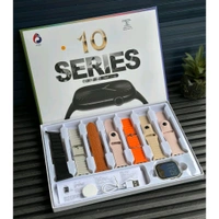 S30 Pro Max 49mm Smartwatch (Series 9) – 7-in-1 Combo with Bluetooth Calling & 7 Swappable Straps