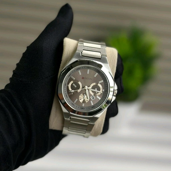 Fenton Budget Analog Quartz Watch โ Premium Style at a Budget Price - Gray