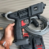 MZ WG02 48V Portable Spray Gun – Dual Battery High-Pressure Washer with Foam Bottle & Multi Nozzle Set