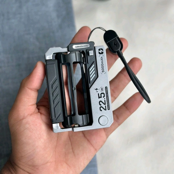 MXD-01 22.5W PD Fast Charging Power Bank (10,000mAh) – Industrial Design with Replaceable Battery Cells