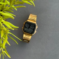 New Piaoma Digital Watch – Premium Square Design, Water Proof Guaranteed - Orange