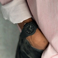 Arabic Aura Minimal Matte Arabic Dial Watch | Luxury-Inspired Design - Black