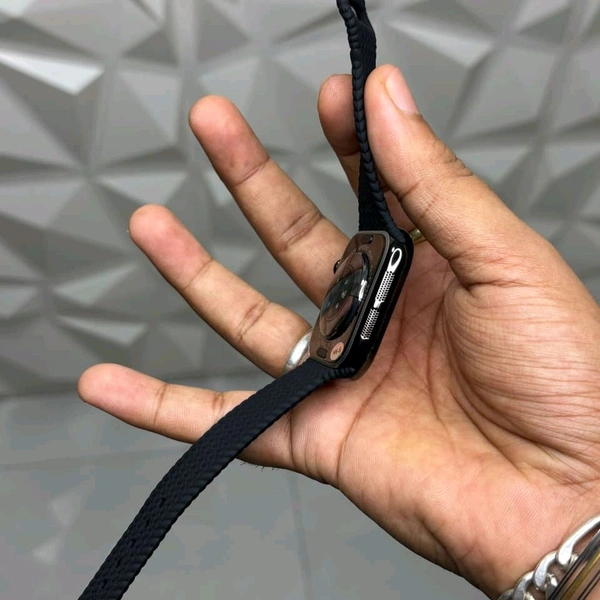 Wearfit HK11 Pro Max Smartwatch – 1.9" HD Display | Bluetooth Calling | Fitness & Style Combo | 4GB Storage  - Black