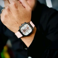 WooTime Budget Analog Quartz Watch – Premium Style at a Budget Price - Pink