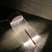 LED Acrylic Message Board Night Lamp with Marker Pen – USB Powered Table Lamp for Writing Notes, Home Office Desk Light, Decorative Night Light, and Gift Item