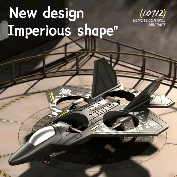 Fighter Plane RC Jet with LED Lights – Interstellar Series | Rechargeable Remote Control Aircraft for Kids