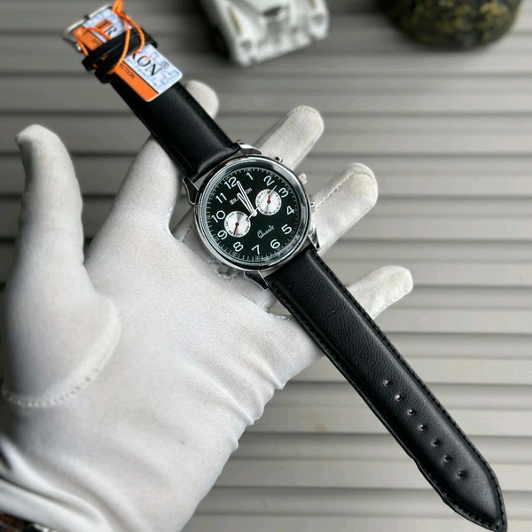 Buy 1 Get 1 Free Offer Trackon Budget Analog Quartz Watch β Premium Style at a Budget Price - Carbon Black