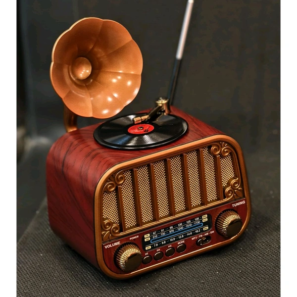 MZ M427SP Retro Radio Speaker – Vintage Soul, Modern Sound