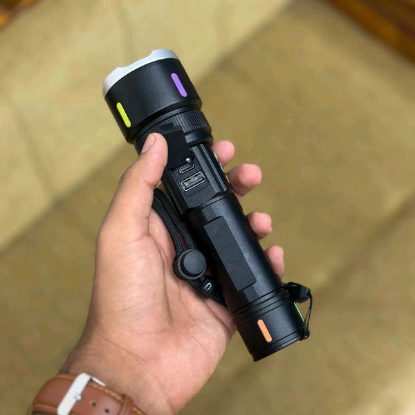 COBA TG 2000M Super Bright LED Flashlight – Long Range Tactical Torch (with Carry Box)