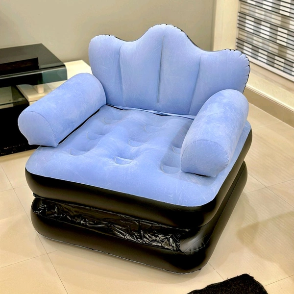 2 in 1 Inflatable Sofa Bed – Comfort That Adapts to You!