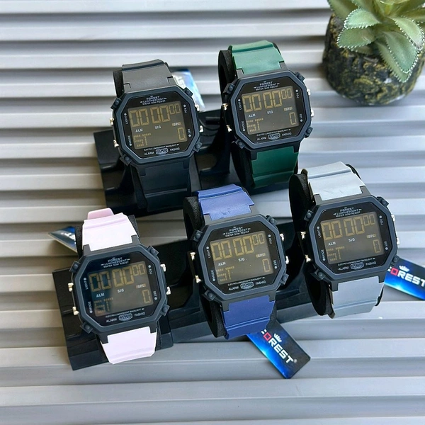 Forest Men’s Classic Analog Watch – Elegant Dial, Date Display – Formal & Casual Wear - Blue