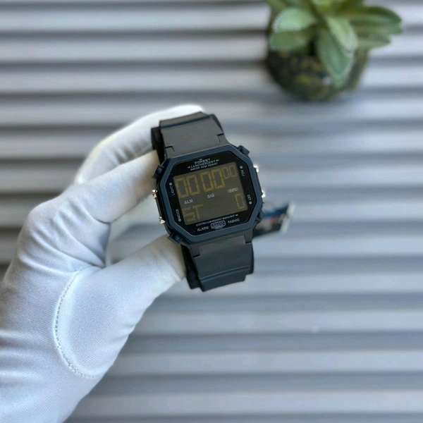 Forest Men’s Classic Analog Watch – Elegant Dial, Date Display – Formal & Casual Wear - Black