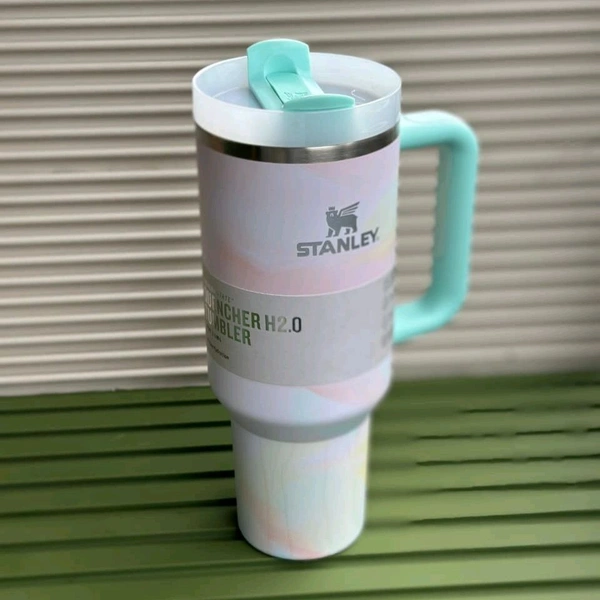 50oz Premium Gradient Insulated Tumbler with Handle + Straw (Flowstate H2.0)