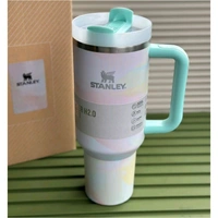 50oz Premium Gradient Insulated Tumbler with Handle + Straw (Flowstate H2.0)