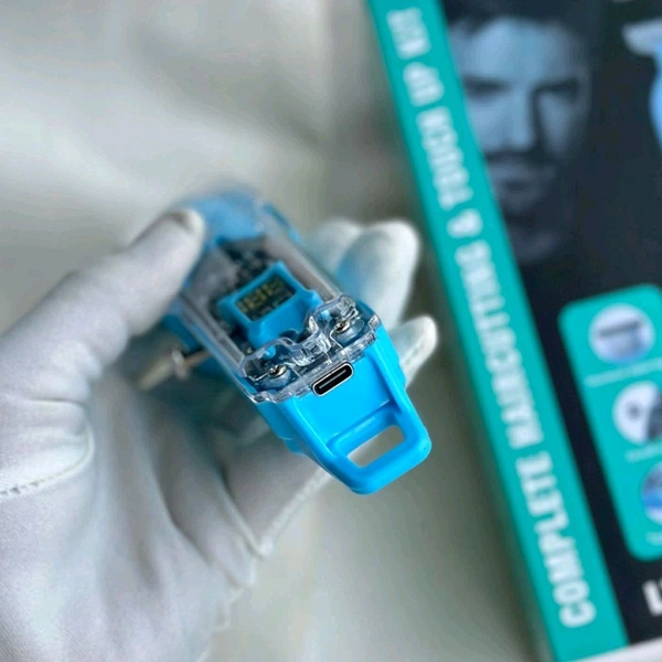 LT-808 Transparent Pro Hair Trimmer – Complete Haircut & Touch-Up Kit (Random color)
