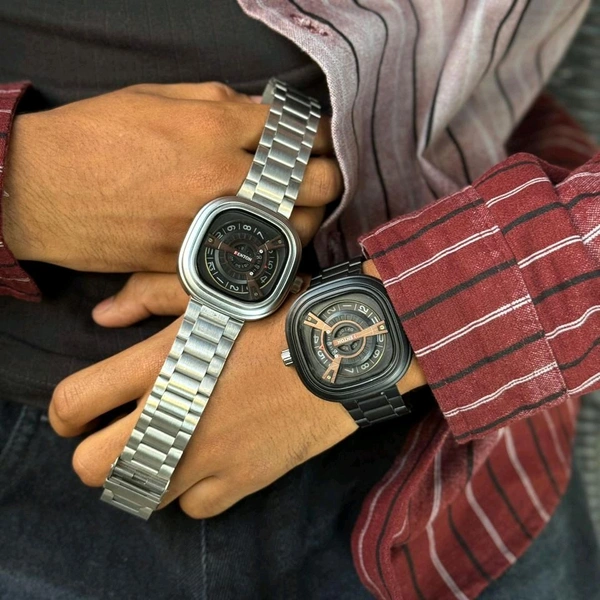 Fenton Budget Analog Quartz Watch – Premium Style at a Budget Price - Silver