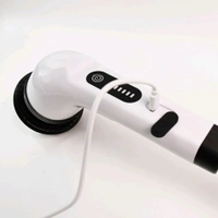 7 in 1 Electric Spin Scrubber Cleaning Brush with Extension Handle – Cordless Rechargeable Power Scrubber (1 Set / 25W)