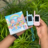 Kids Video Walkie Talkie Set | Real-Time Video & Voice | Rechargeable | Fun Outdoor Play Toy (2 pcs)