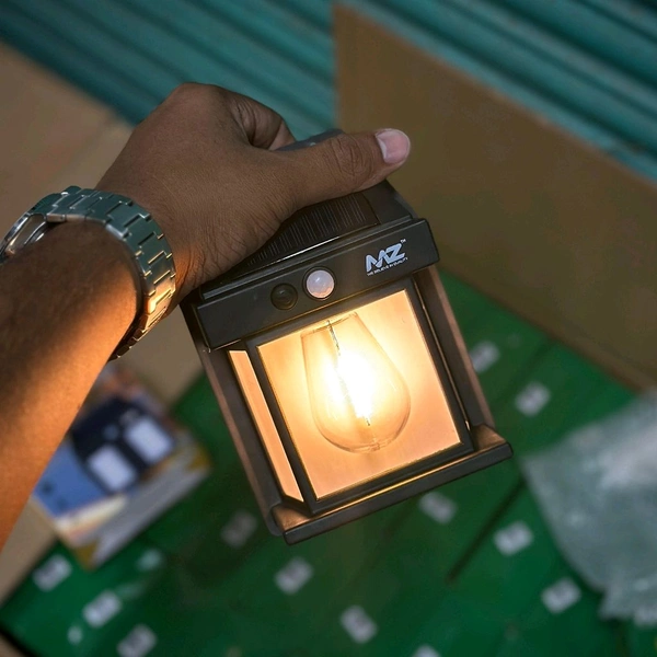 Solar Sensor Wall Lamp | 600LM Brightness | Motion Detection | Waterproof Outdoor Light | Model M991