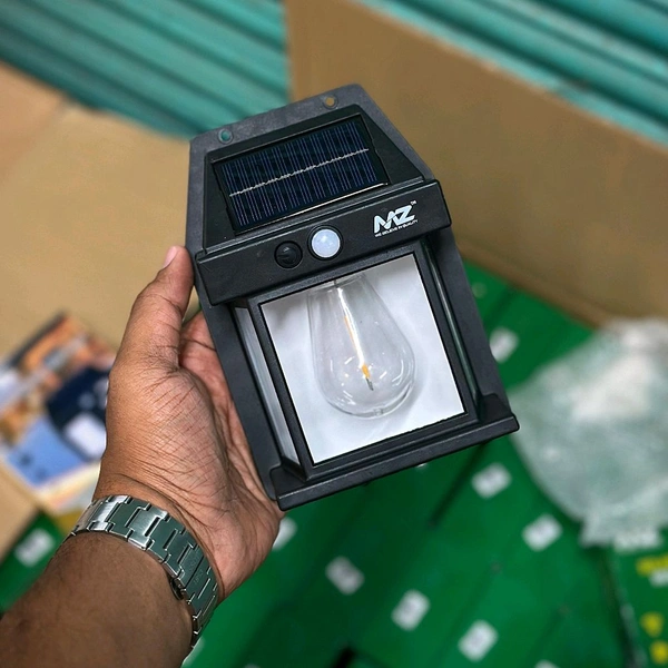 Solar Sensor Wall Lamp | 600LM Brightness | Motion Detection | Waterproof Outdoor Light | Model M991