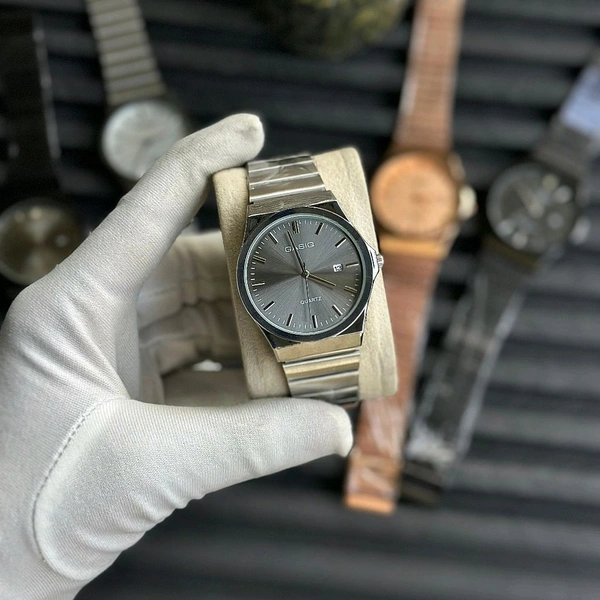 Most Demanded Gasiq Quartz Movement Watch With High Quality Strap Best finishing Body & Case - SRB5