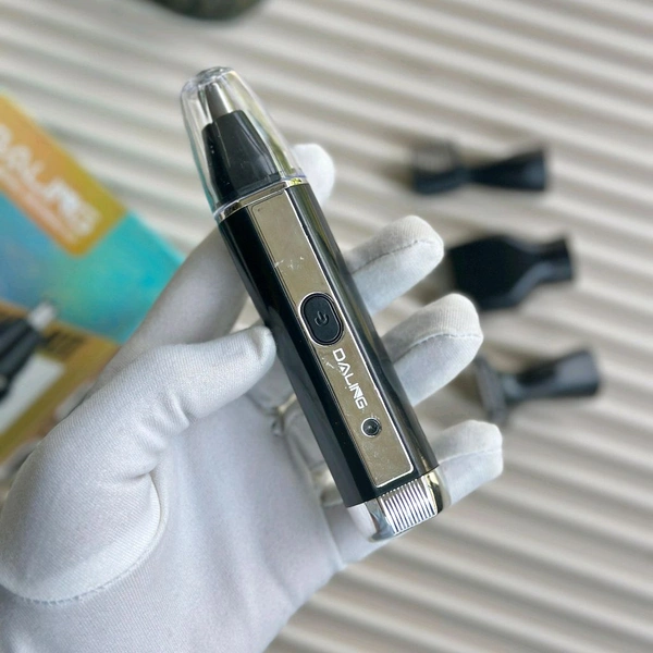 Daling 4-in-1 Professional Grooming Kit – Nose, Beard, Eyebrow & Detail Trimmer | USB Rechargeable