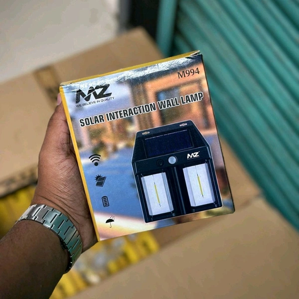 Buy 1 Get 1 Free, Solar Interaction Wall Lamp M994 – Dual LED | Motion Sensor | Zero Electricity Cost