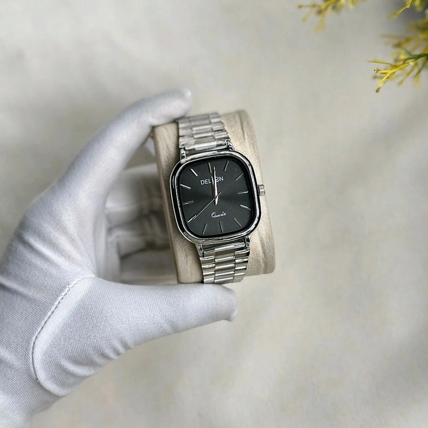 Delton Budget Analog Quartz Watch β Premium Style at a Budget Price - Black