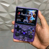 New R36S Retro Handheld Video Game Console 3.5 inch Retro Handheld Video Games Consoles Built-in Rechargeable Battery Portable Style Preinstalled Hand Held Game Consoles (Multicolour) - Blue