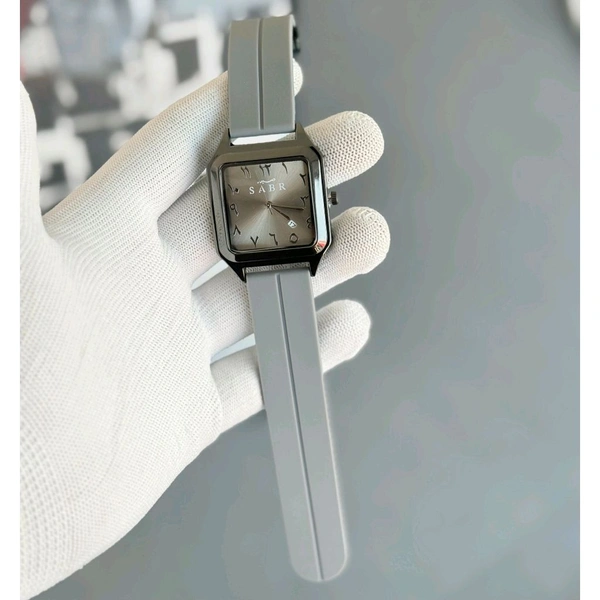 Sabr Minimal Matte Arabic Dial Watch | Luxury-Inspired Design - Gray