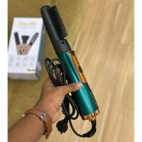 3 in 1 Hot Air Hair Styler Comb – Dry, Straighten & Volumize in One Tool (1400W)