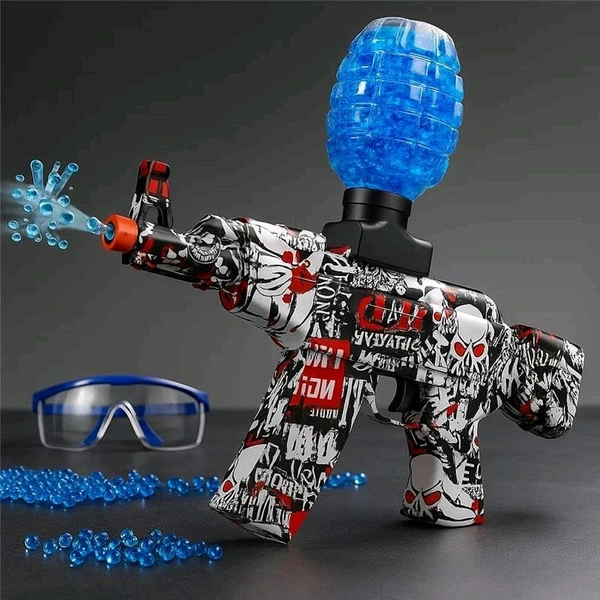 Electric Water Gel Blaster Gun, Multicolor Gel Toy Gun, Water Jelly Shooter, Outdoor Fun Toy, Safe & Exciting Electric Gun For Everyone 