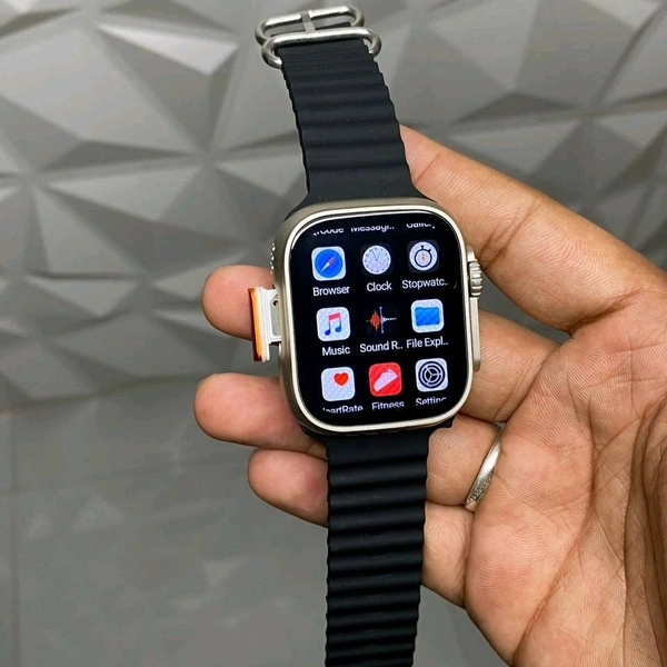 S8 Ultra Honey Comb Edition 4G Sim Card Supported Smart Watches Android OS GPS Map 2.08" Screen Heart Rate App install Smart Watch