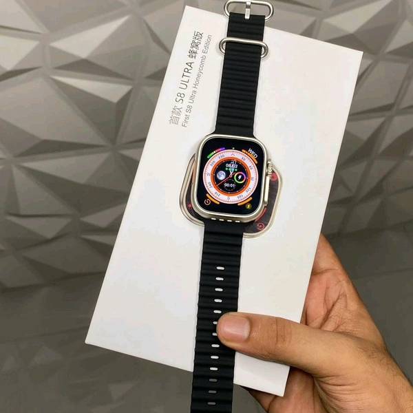 S8 Ultra Honey Comb Edition 4G Sim Card Supported Smart Watches Android OS GPS Map 2.08" Screen Heart Rate App install Smart Watch