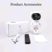 Robot Sky Space Stars Light Astronaut Galaxy Projector, Night lamp, Bedroom, Kids, Projector, Remote Control