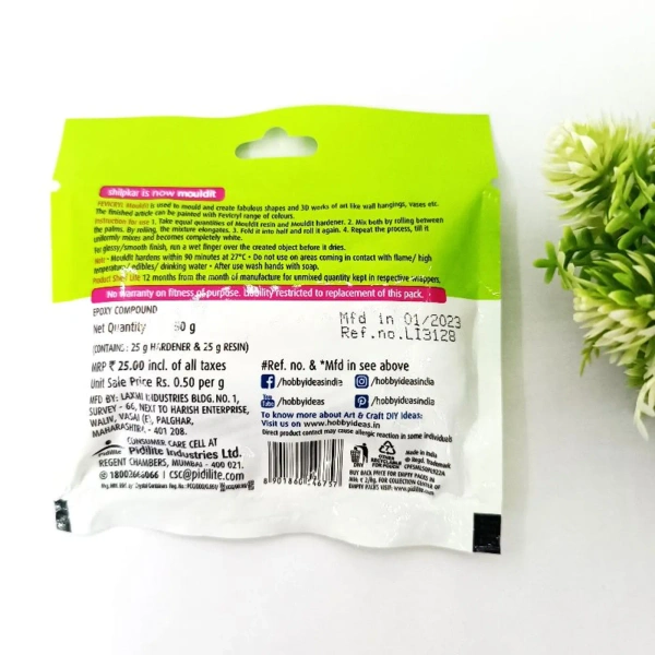 Fevicryl Mouldit - 50gm - Shilpakar - Epoxy Compound