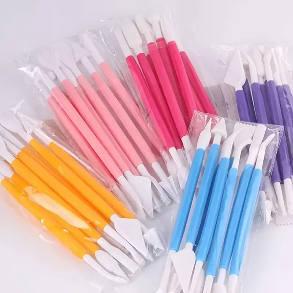 8pcs/Set Clay Clay Sculpture Plastic Carving Tools