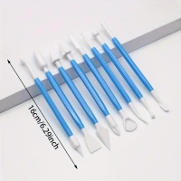 8pcs/Set Clay Clay Sculpture Plastic Carving Tools
