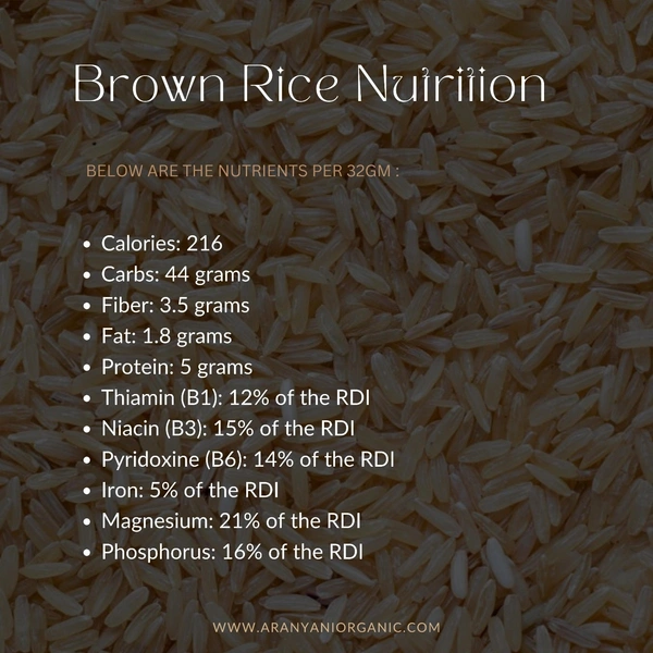 Brown Basmati Rice - 1 Kg