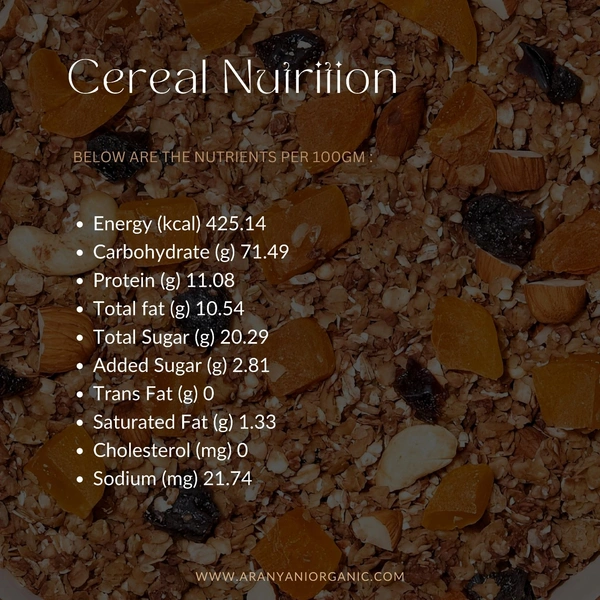 Dark Chocolate & Apricot Cereal - 1kg