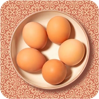 Brown eggs (5) - 5 Pices