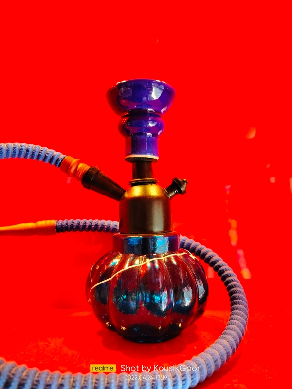 Blue Hookah Pot 
