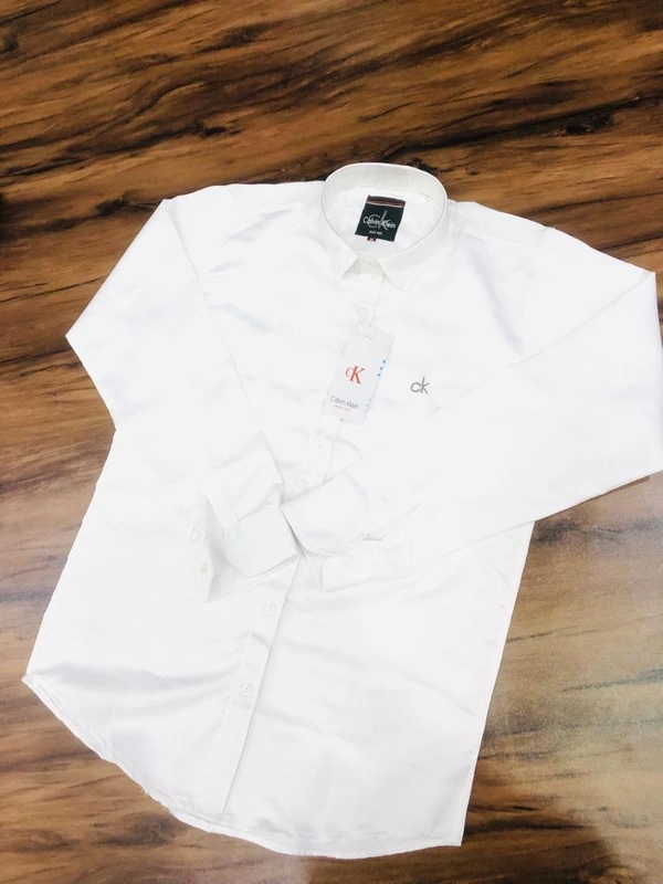 *MENS PREMIUM QUALITY PLAIN SHIRTS* - Gray, L