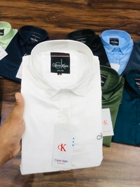 *MENS PREMIUM QUALITY PLAIN SHIRTS* - Gray, M